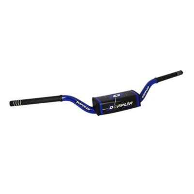 GUIDON 28.6 mm DOPPLER noir mat / bleu